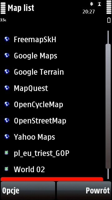 FMap - map list